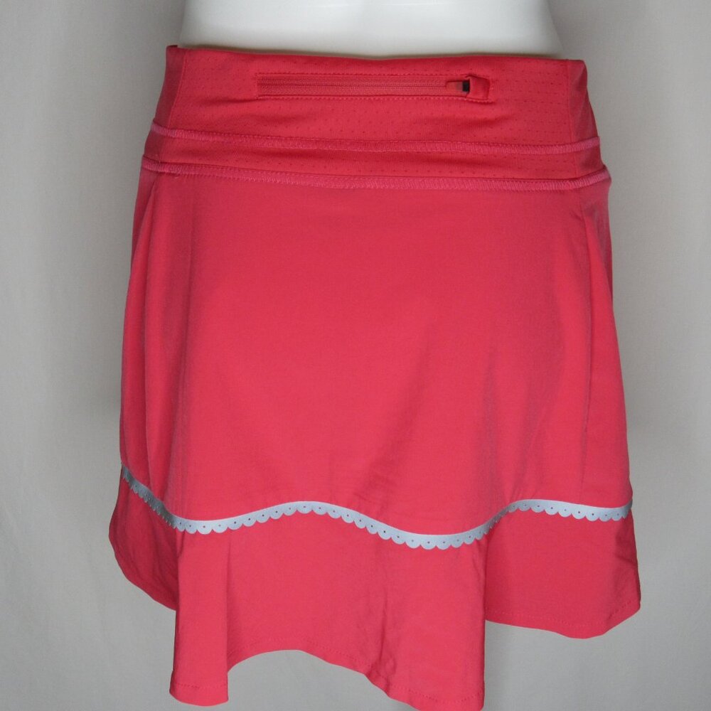 Title Nine Pink Reflective FLOUNCE Athletic Sport Skort Women's M Medium - Picture 4 of 10